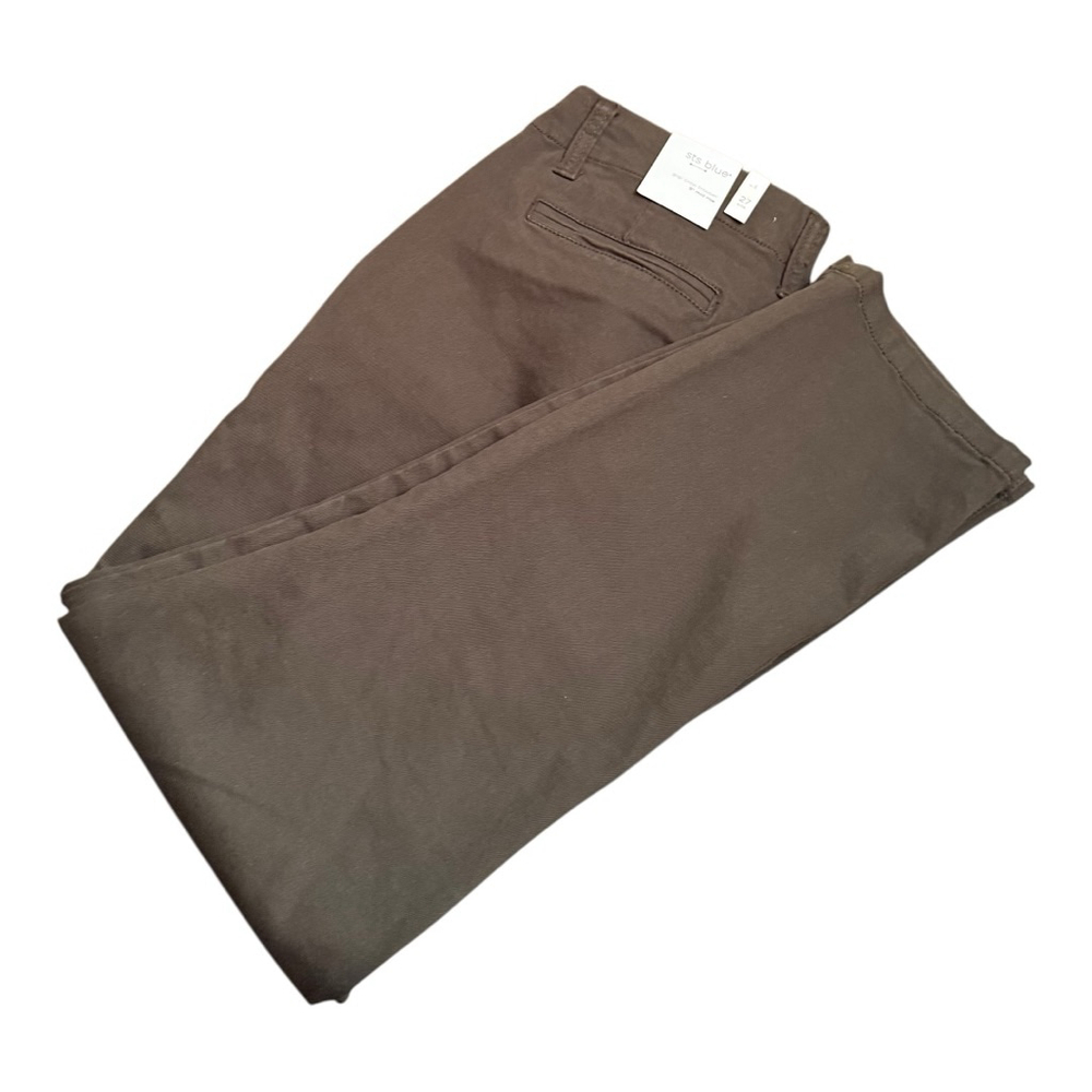 STS Blue Gigi Mid Rise Crop Trousers Dark Olive NWT Size 27 - Picture 11 of 16